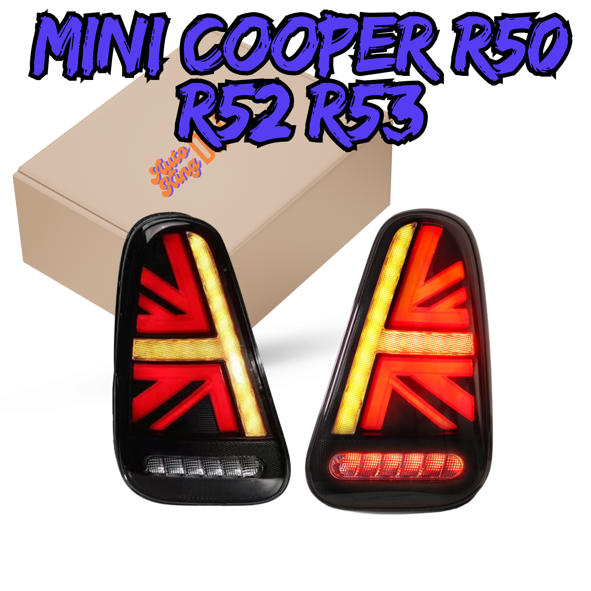 Feux Arrière LED BMW Mini Cooper R50 / R52 / R53 (2001-2007) – Ensemble Plug & Play Style OEM
