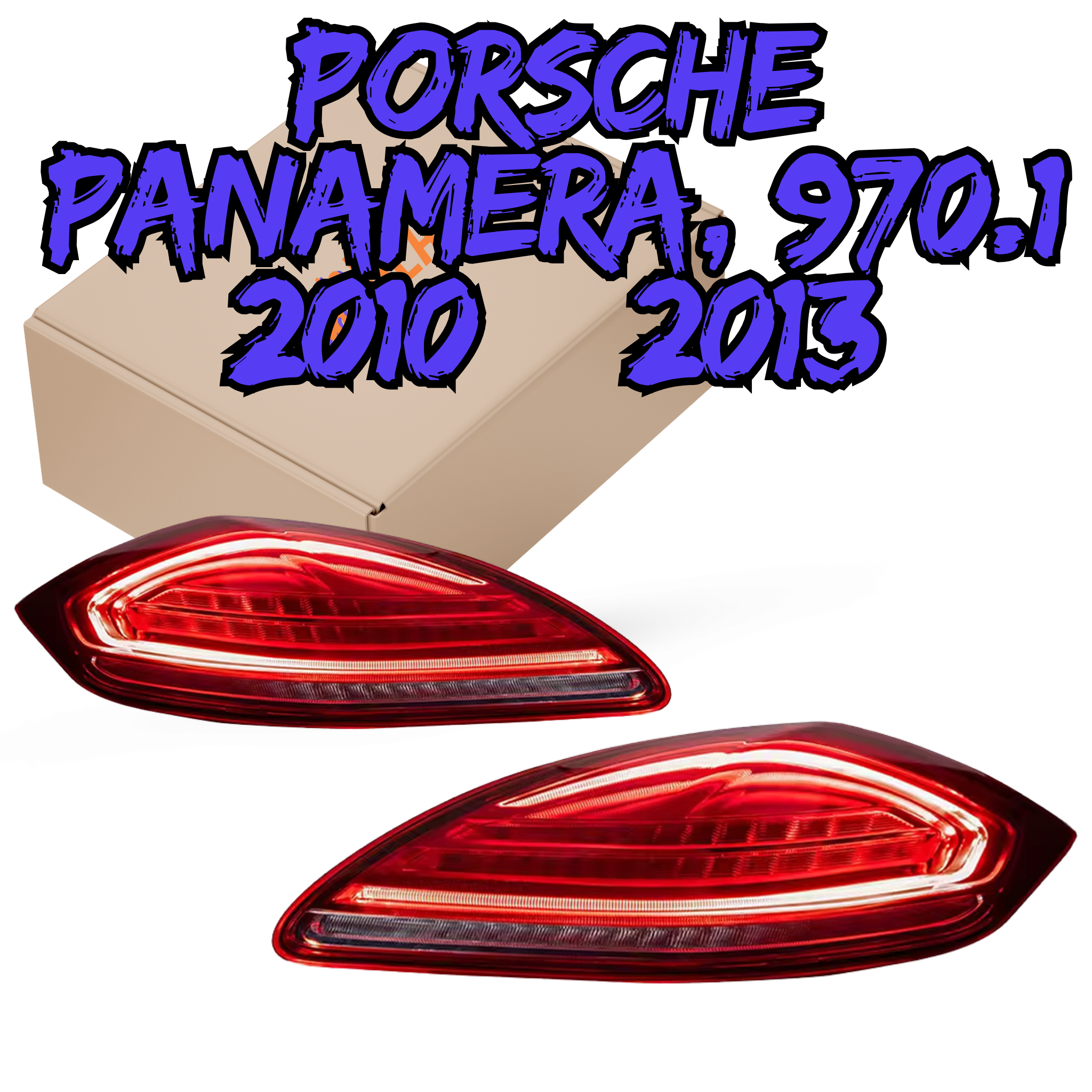 Feux Arrière LED Porsche Panamera 970.1 (2010-2013) – Ensemble Plug & Play Style OEM