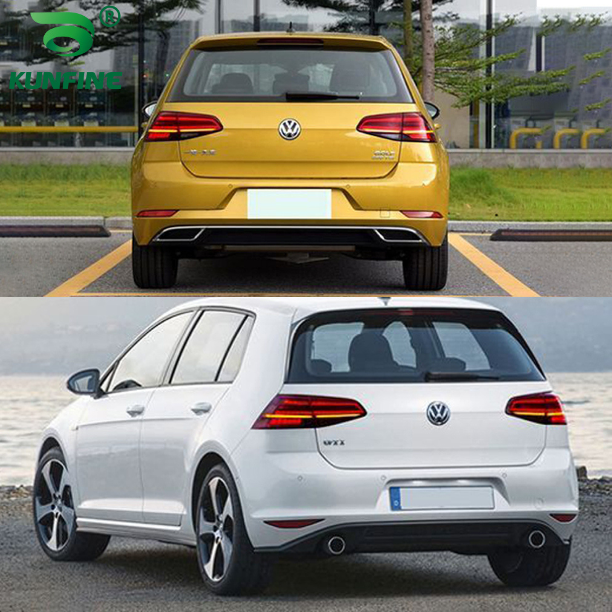 Feux Arrière LED pour Volkswagen Golf 7 / 7.5 (2013-2020) – Ensemble FACELIFT Homologués E-Mark