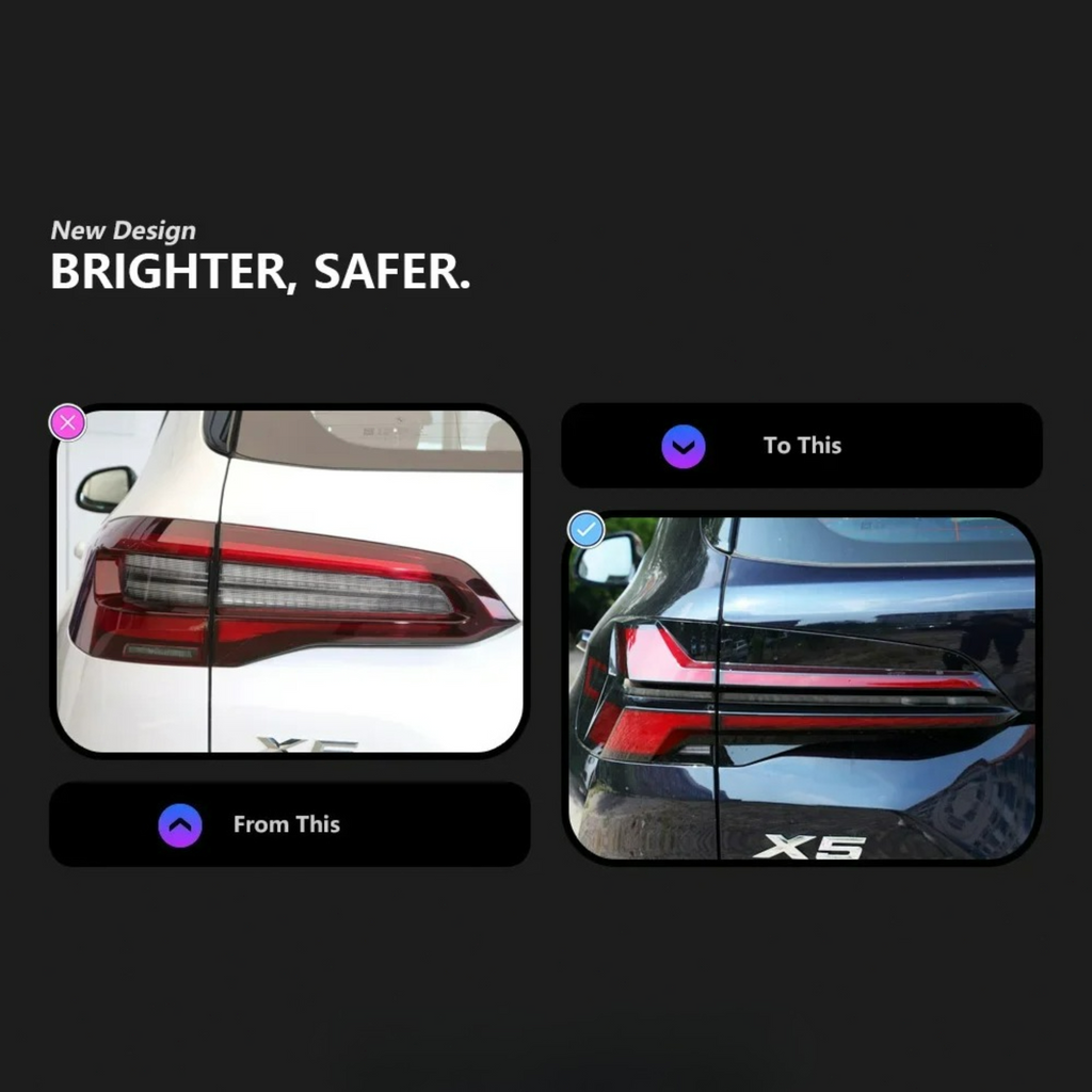 Feux Arrière LED BMW X5 G05 (2019-2023) – Upgrade Design Dynamique, Style Nouvelle Génération
