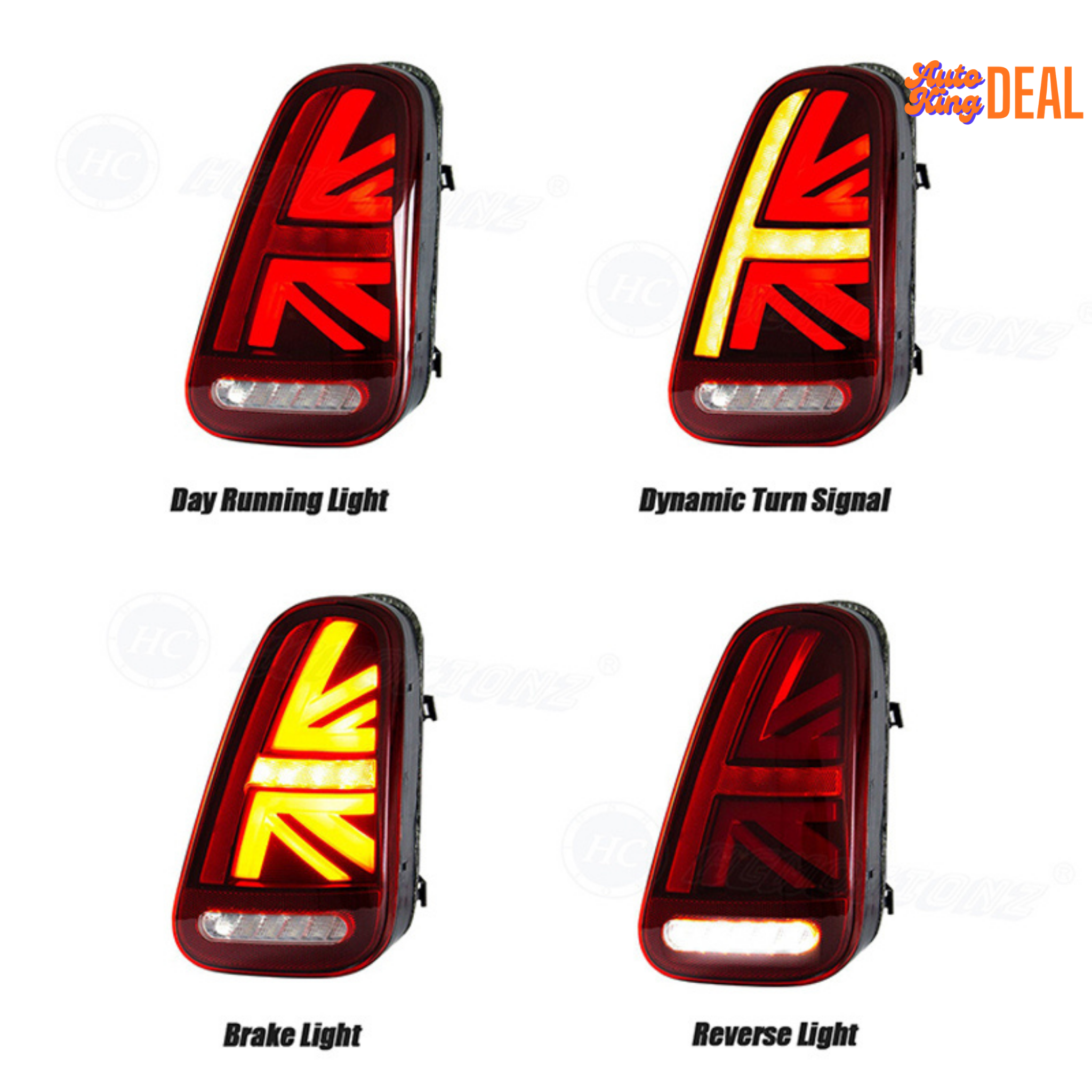 Feux Arrière LED BMW Mini Cooper R50 / R52 / R53 (2001-2007) – Ensemble Plug & Play Style OEM