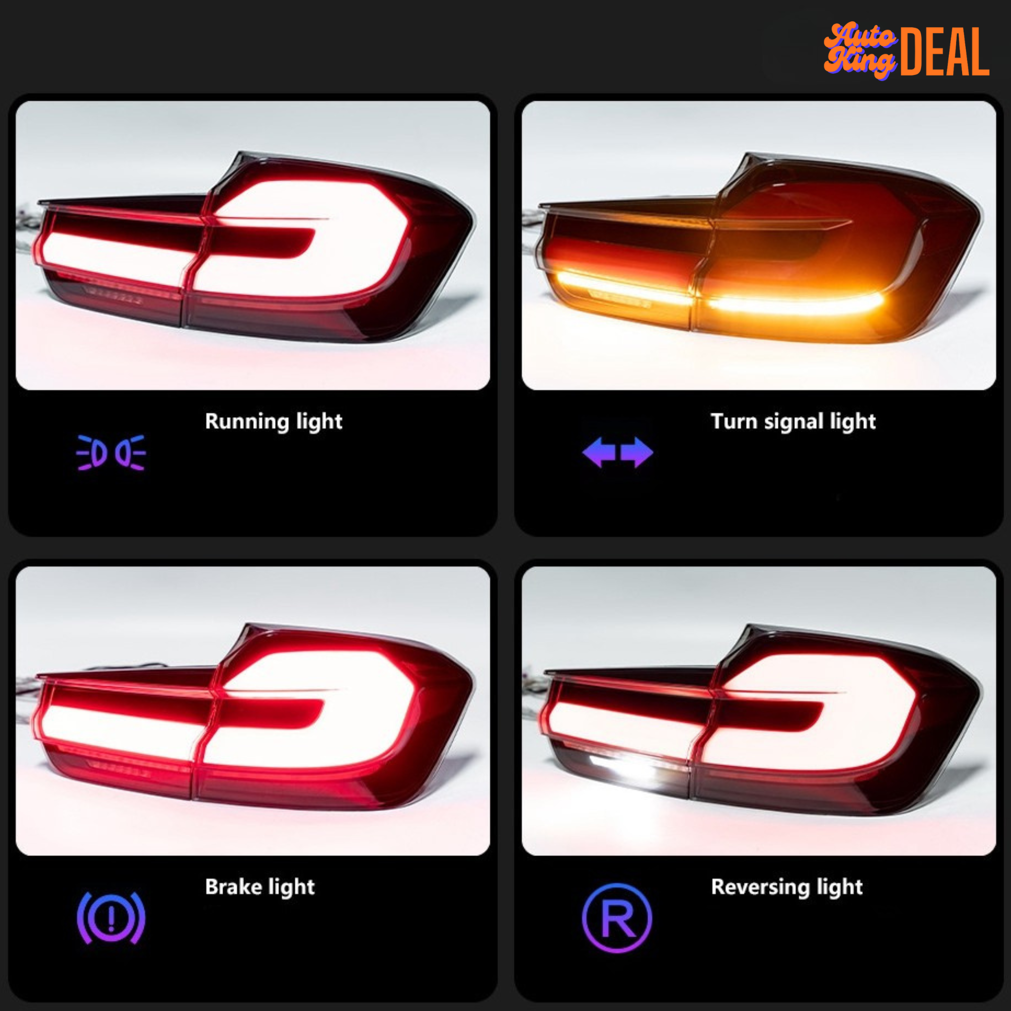 Feux Arrière LED BMW Série 3 F30 F35 (2013-2019)