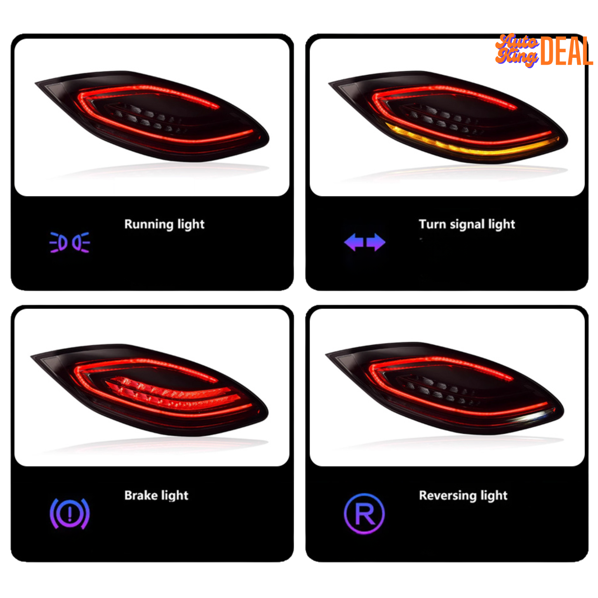 Feux Arrière LED Porsche Panamera 970.1 (2010-2013) – Ensemble Plug & Play Style OEM