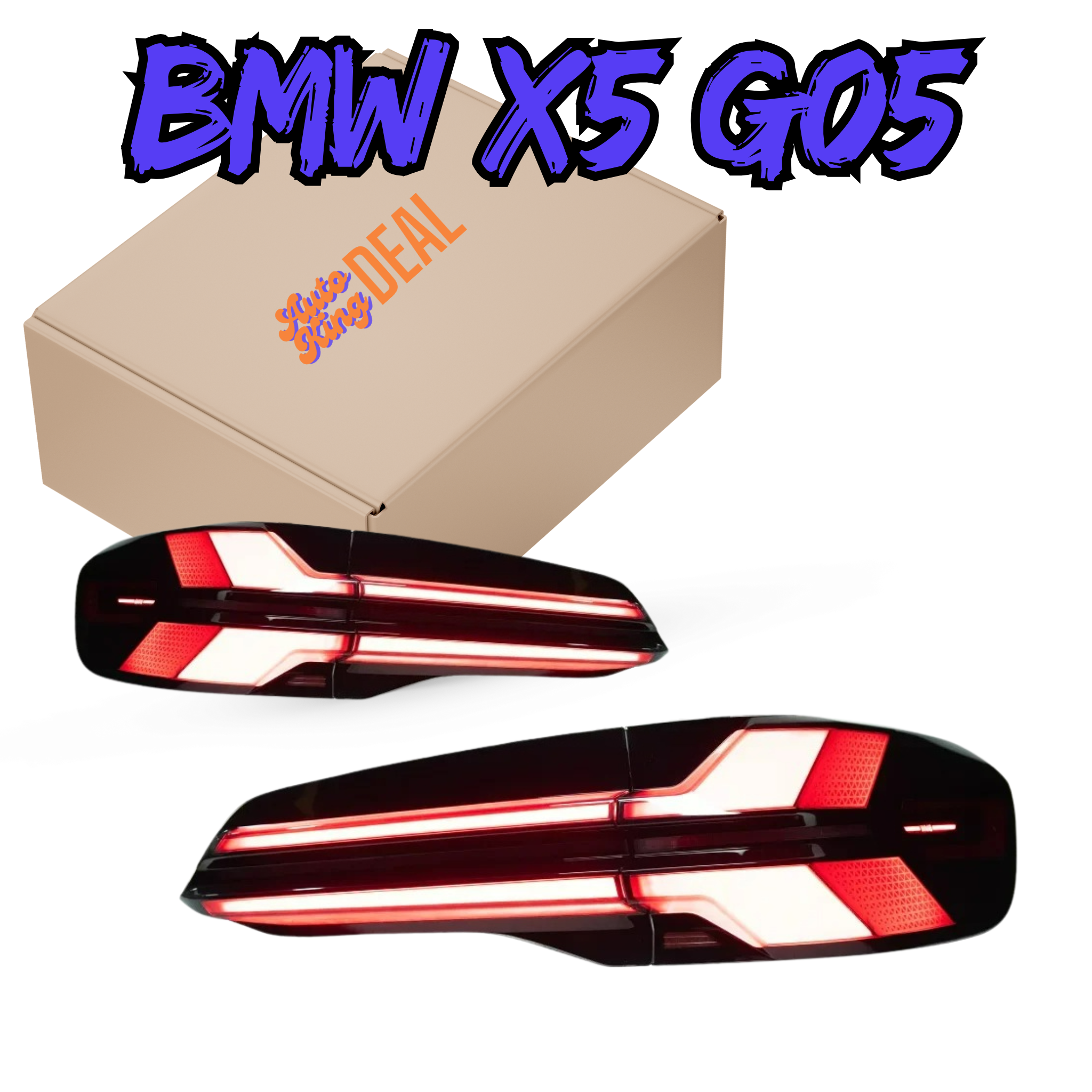 Feux Arrière LED BMW X5 G05 (2019-2023) – Upgrade Design Dynamique, Style Nouvelle Génération