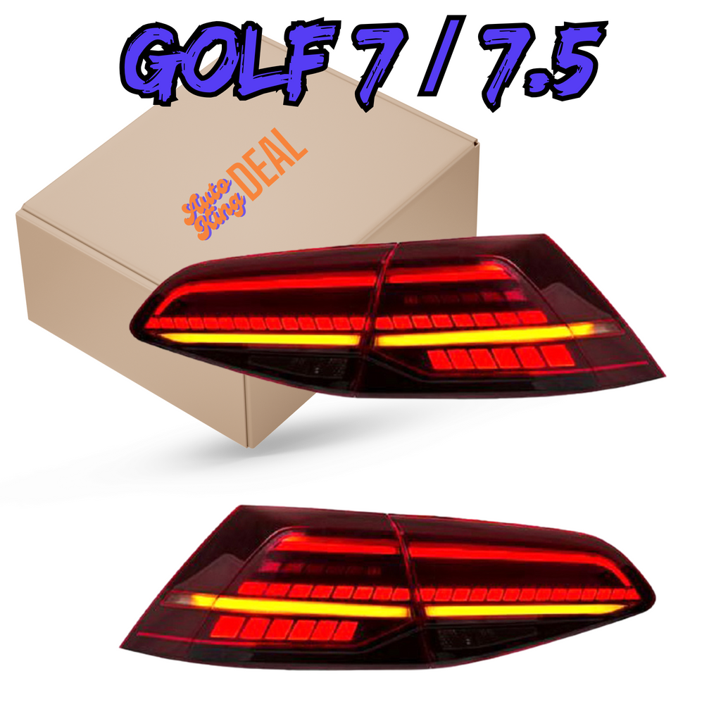 Feux Arrière LED pour Volkswagen Golf 7 / 7.5 (2013-2020) – Ensemble FACELIFT Homologués E-Mark